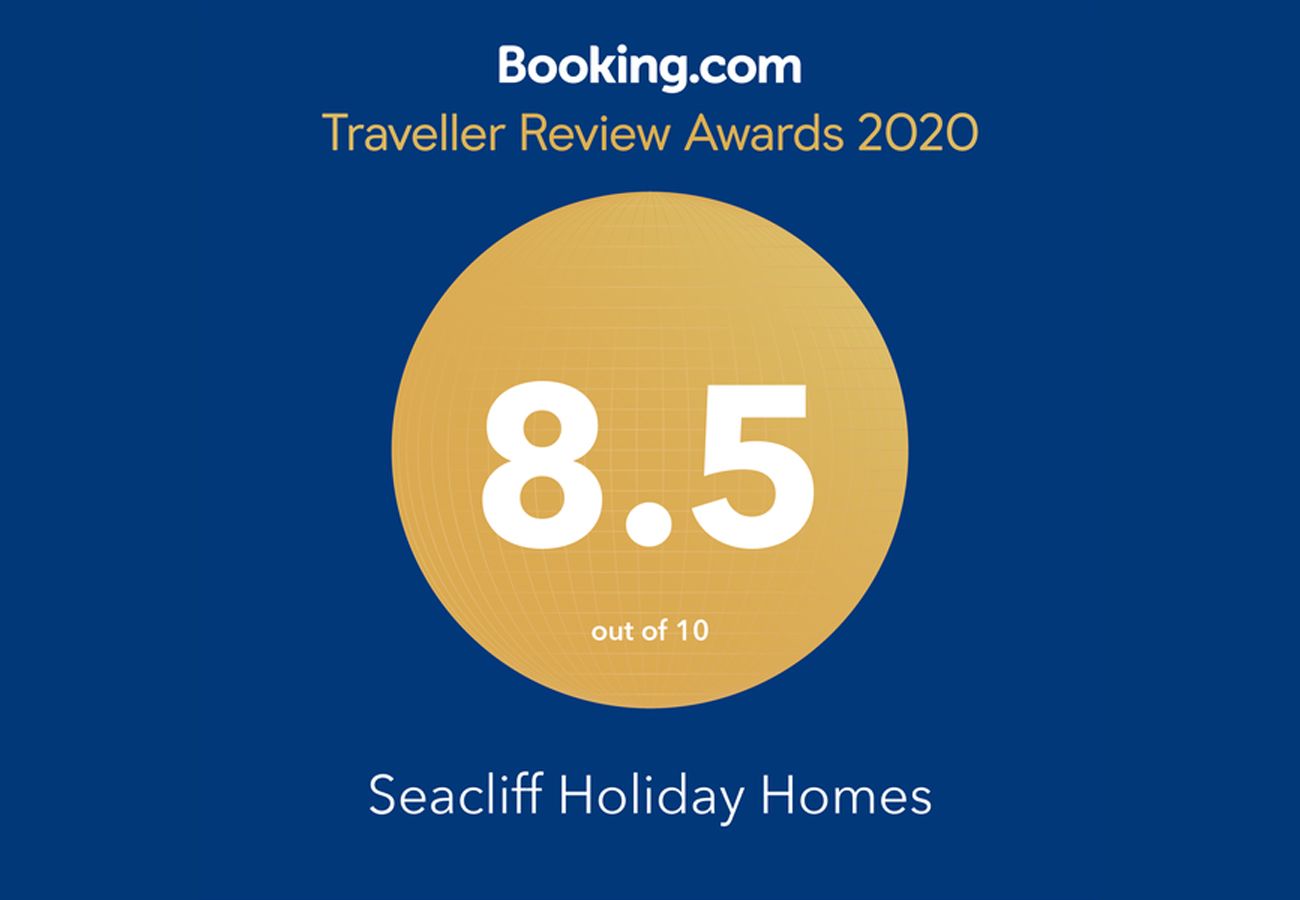 Booking.com Travel Award 2020 Seacliff Holiday Homes Dunmore East Killorglin Self Catering Waterford