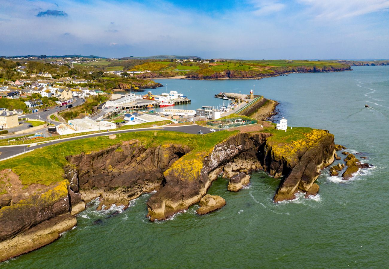 Pretty Town of Dunmore East, County Waterford, Ireland