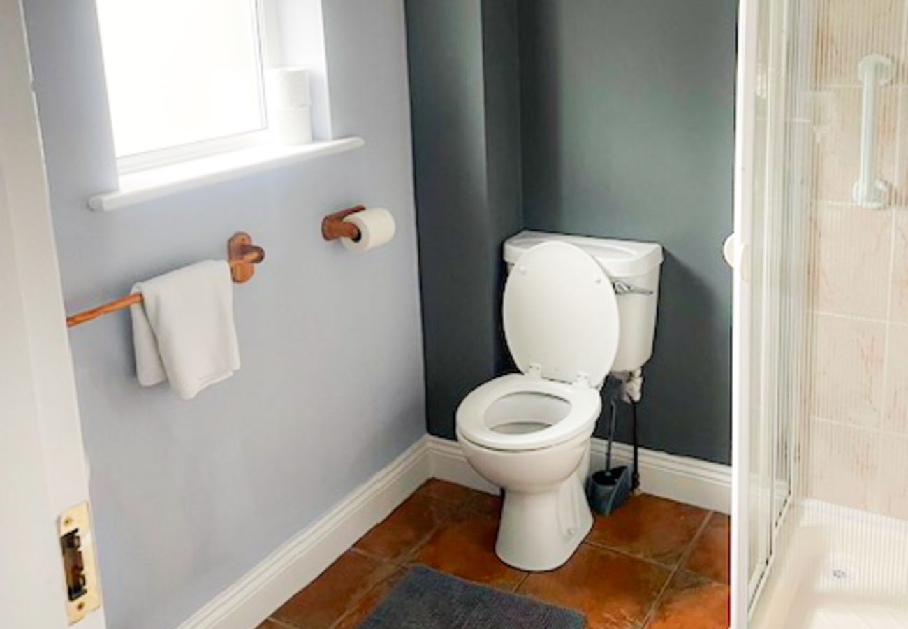 Seacliff Holiday Home No. 2, Dunmore East, County Waterford. Single room .Modern toilet, bathroom.