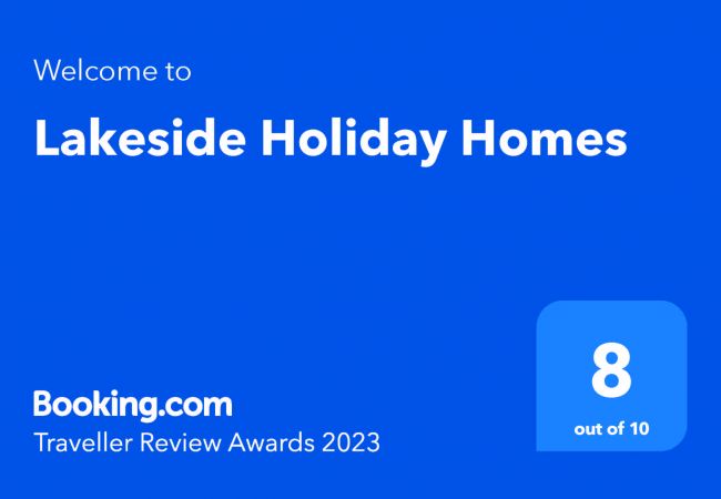 Booking.com Traveller Awards |  Lakeside Holiday Homes, Large Modern Water Side Holiday Accommodation in Killaloe County Clare 