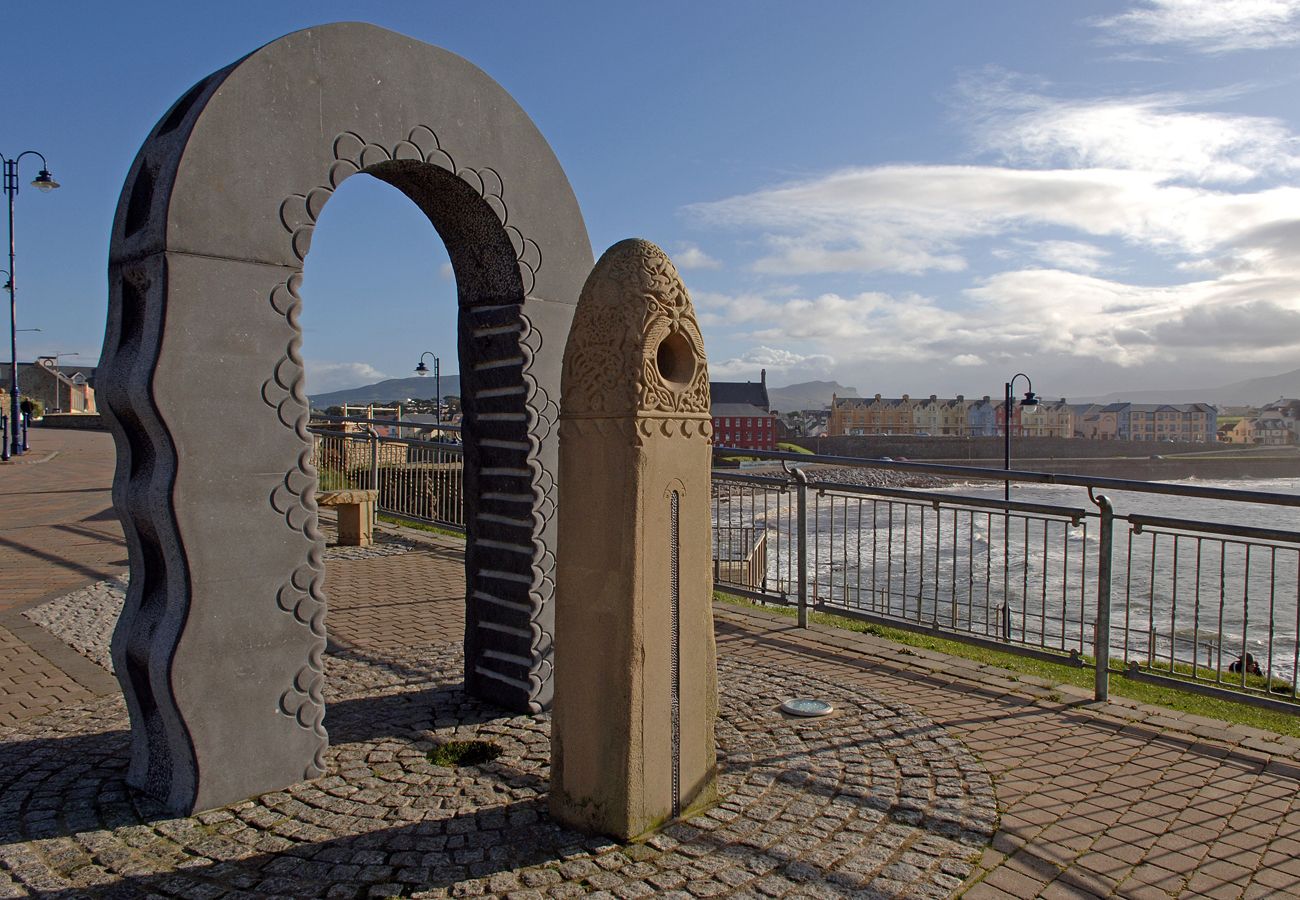 Aolchloch Punta Monument in Bundoran, County Donegal