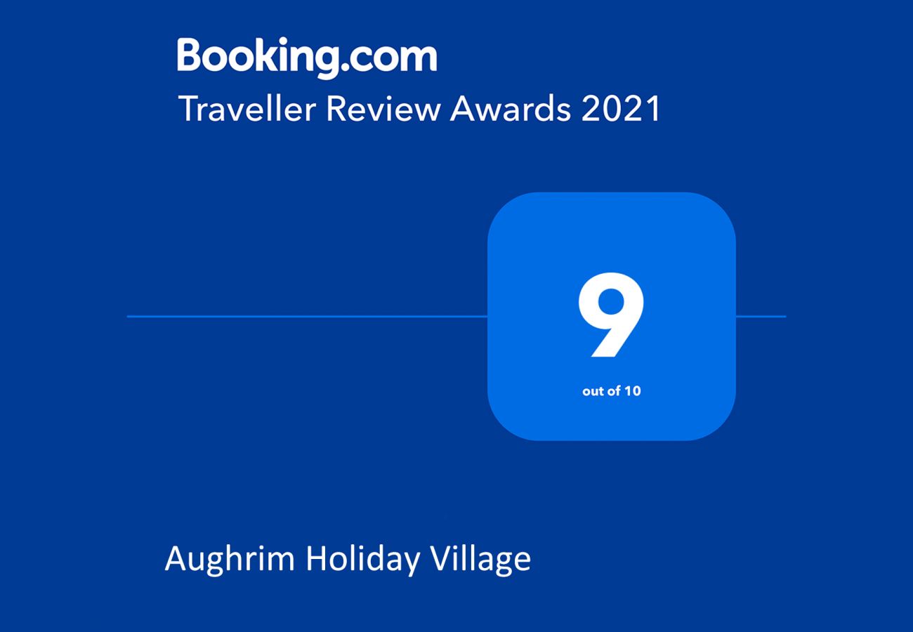 Booking.com Travel Award 2021 | Aughrim Holiday Village Travel Award | Trident Holiday Homes