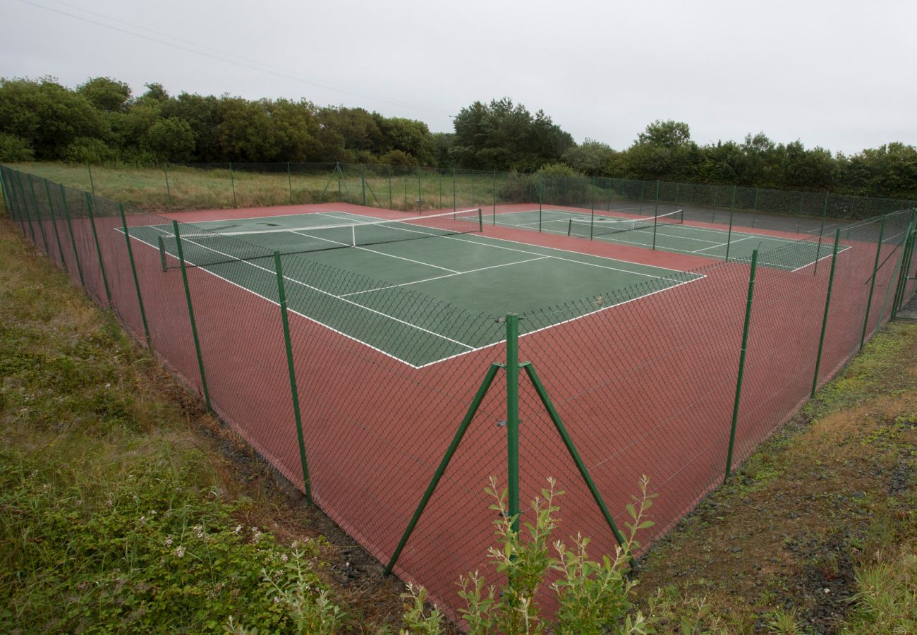 Tennis Courts at Brittas Bay Holiday Village, County Wicklow, Ireland