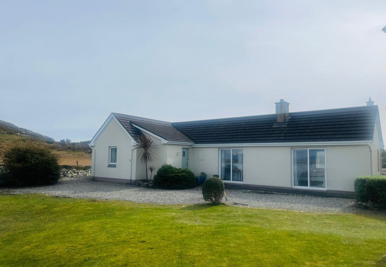 Exterior of Ballyconneely Holiday Cottage No 5, family-friendly holiday accommodation in Connemara, Ballyconeely, County Galway, Ireland