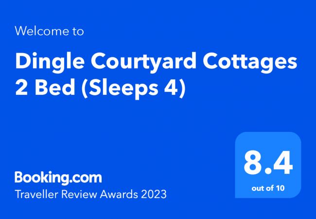 Booking.com Traveller Awards | Dingle Courtyard Cottages, Cluster of Holiday Accommodation Available to Rent in Dingle Kerry