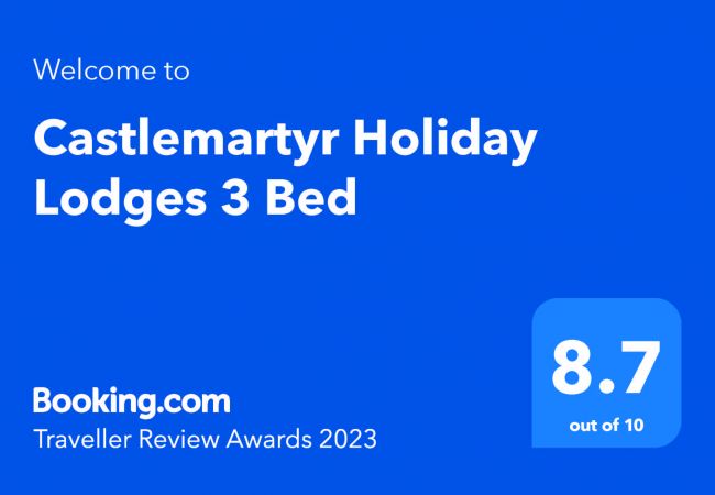 Booking.com Traveller Awards | Castlemartyr Holiday Lodges | Luxury Self Catering Holiday Accommodation Available in Castlemartyr