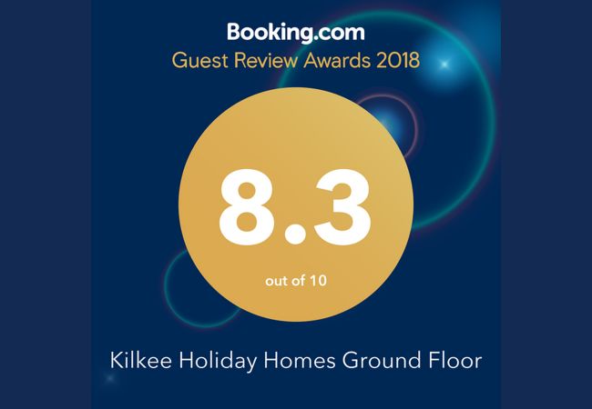Booking.com award Kilkee Holiday Homes Clare Self Catering Ireland