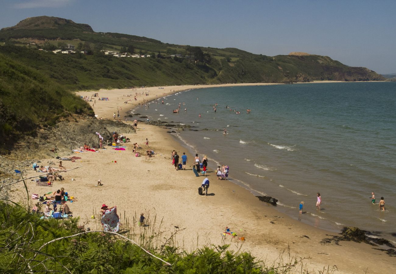 Clogga Beach, Arklow, County Wicklow, Ireland