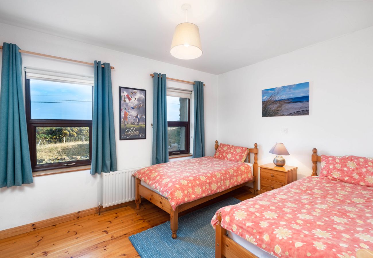 Bedroom at Cleggan Stone Cottage in Cleggan, County Galway, Connemara