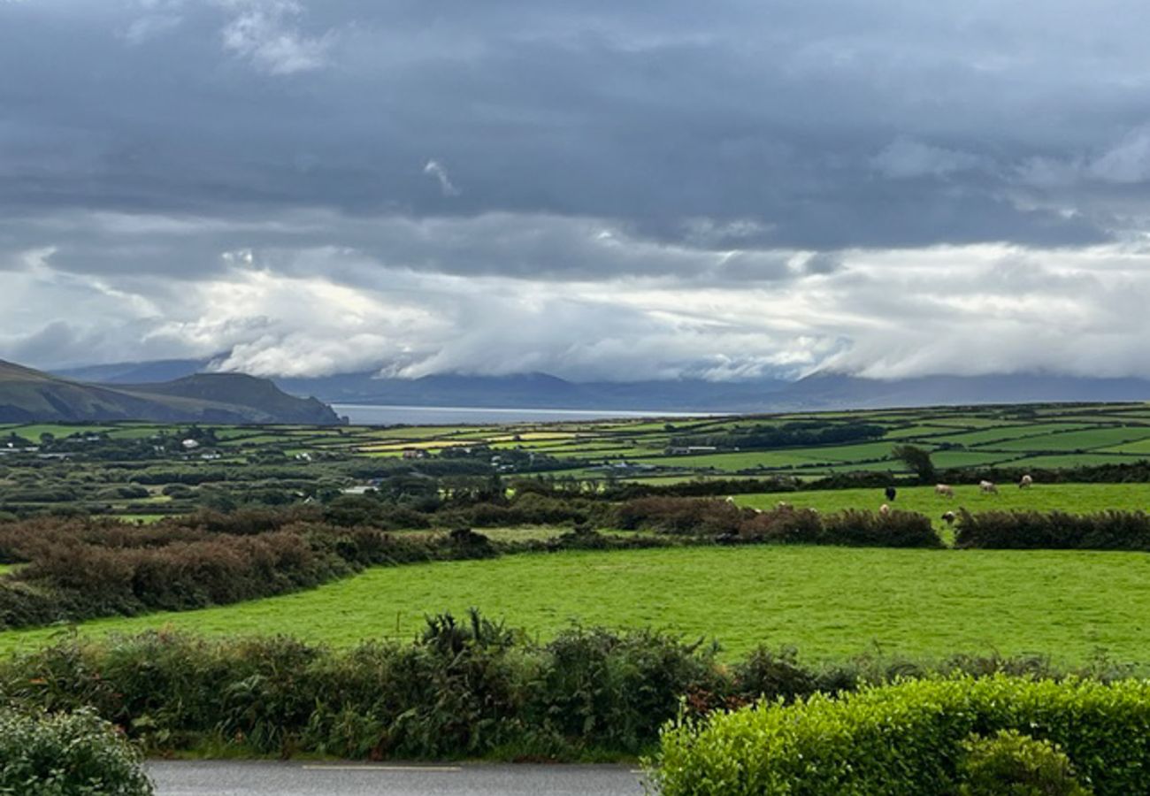 Dingle Bay View Holiday Home. Atlantic Ocean and Slieve Mish Mountains