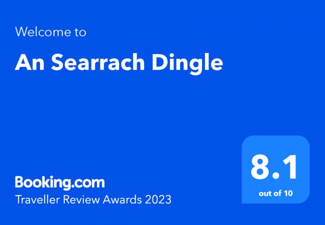 Booking.com Traveller Awards |  An Searrach Holiday Home | Self Catering Accommodation in Dingle, Kerry