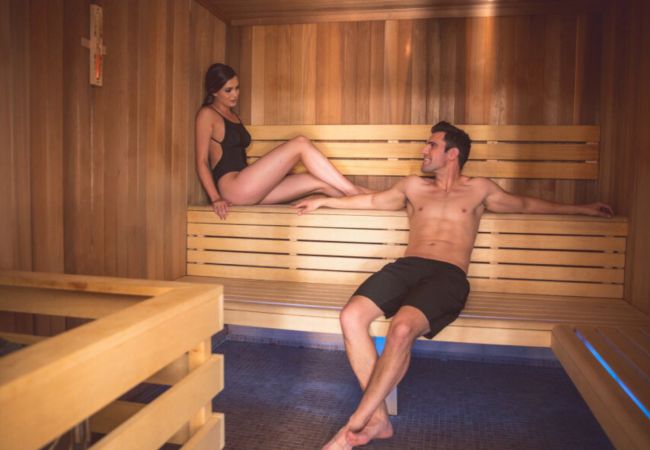Sauna at Manor House Holiday Cottage, Fermanagh, Ireland - Trident Holiday Homes