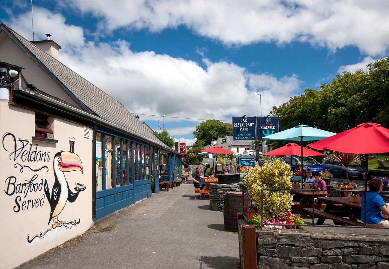 Pretty Village of Letterfrack Connemara County Galway