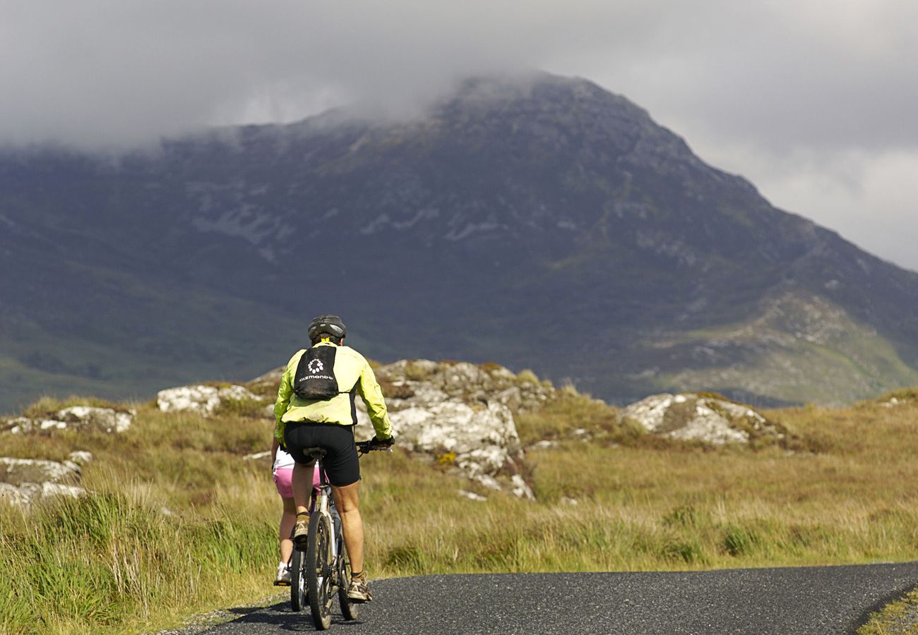 Cycling in Connemara, County Galway, Ireland