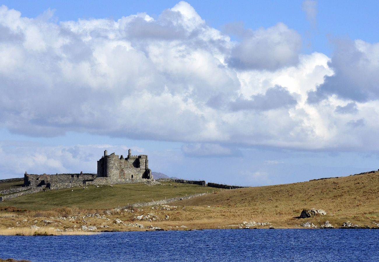 Clifden Castle in Connemara County Galway Ireland