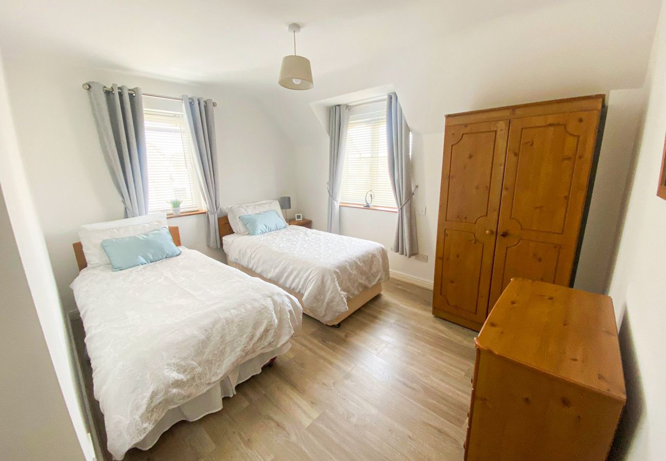 Bedroom in Moore Bay Holiday Village No.18A, seaside holiday home available in Kilkee town on Irelands Wild Atlantic Way and within walking distance o