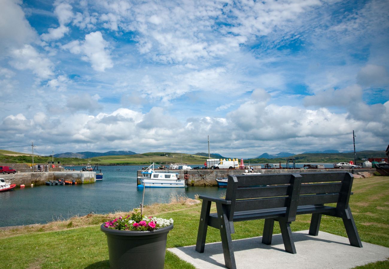 Cleggan Pier in Connemara County Galway Ireland