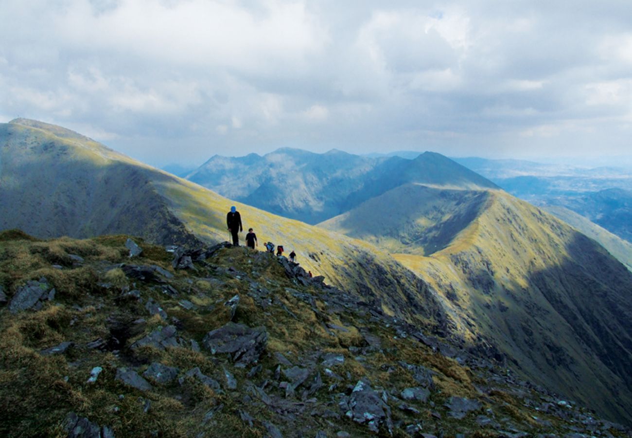 Walking on Carrauntoohil County Kerry © Tourism Ireland