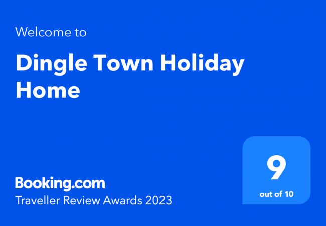 Booking.com Traveller Award | Dingle Town Holiday Home, Pretty Holiday Accommodation Available in Dingle Town County Kerry | Read More & Book Online T