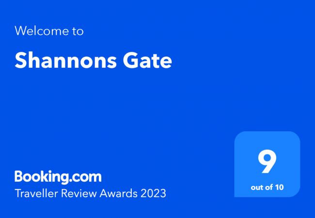 Booking.com Traveller Award | Shannon’s Gate, Pretty Holiday Accommodation Available near Killorglin on the Ring of Kerry | Read More & Book Online To