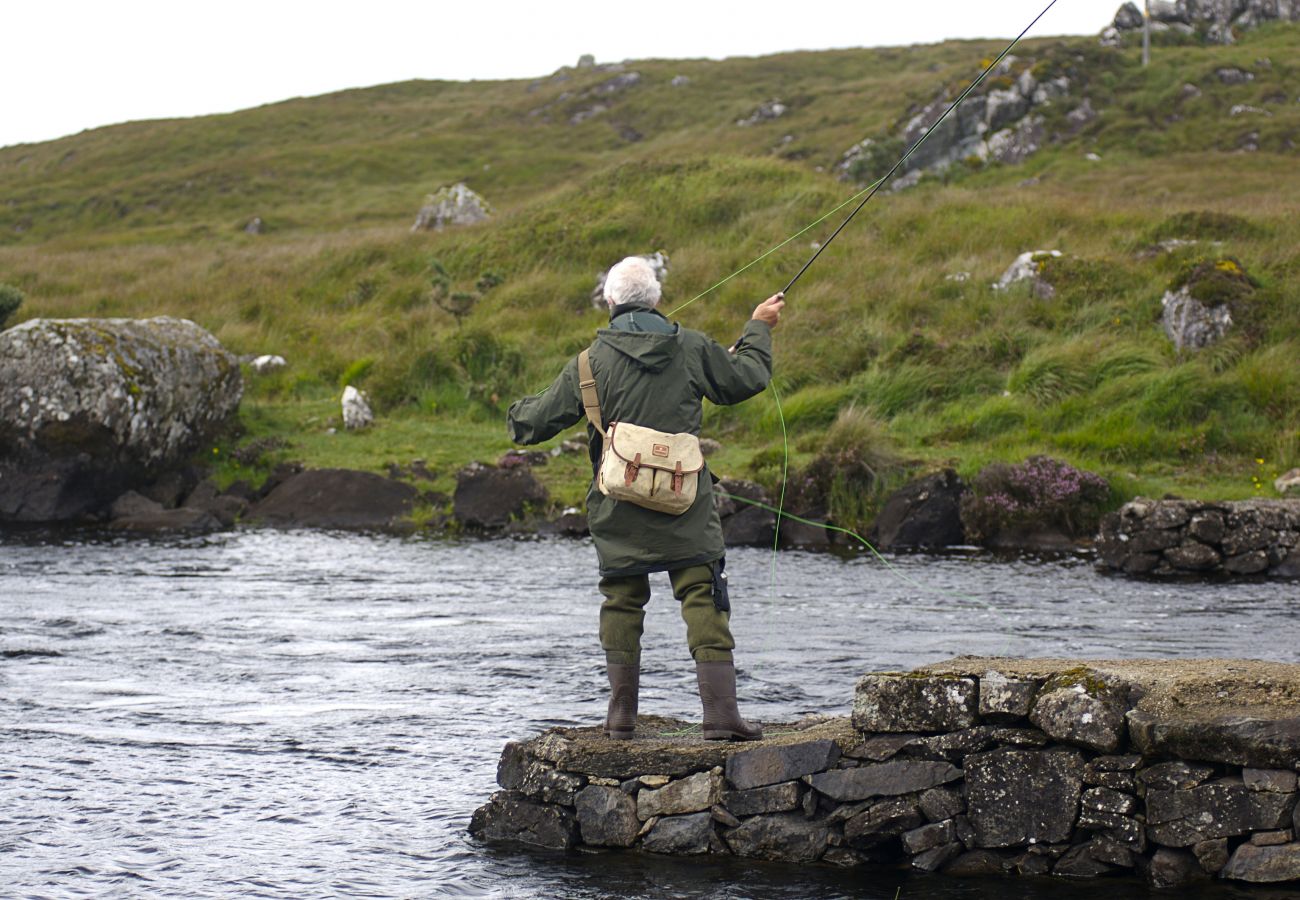 Fishing in Connemara, County Galway 