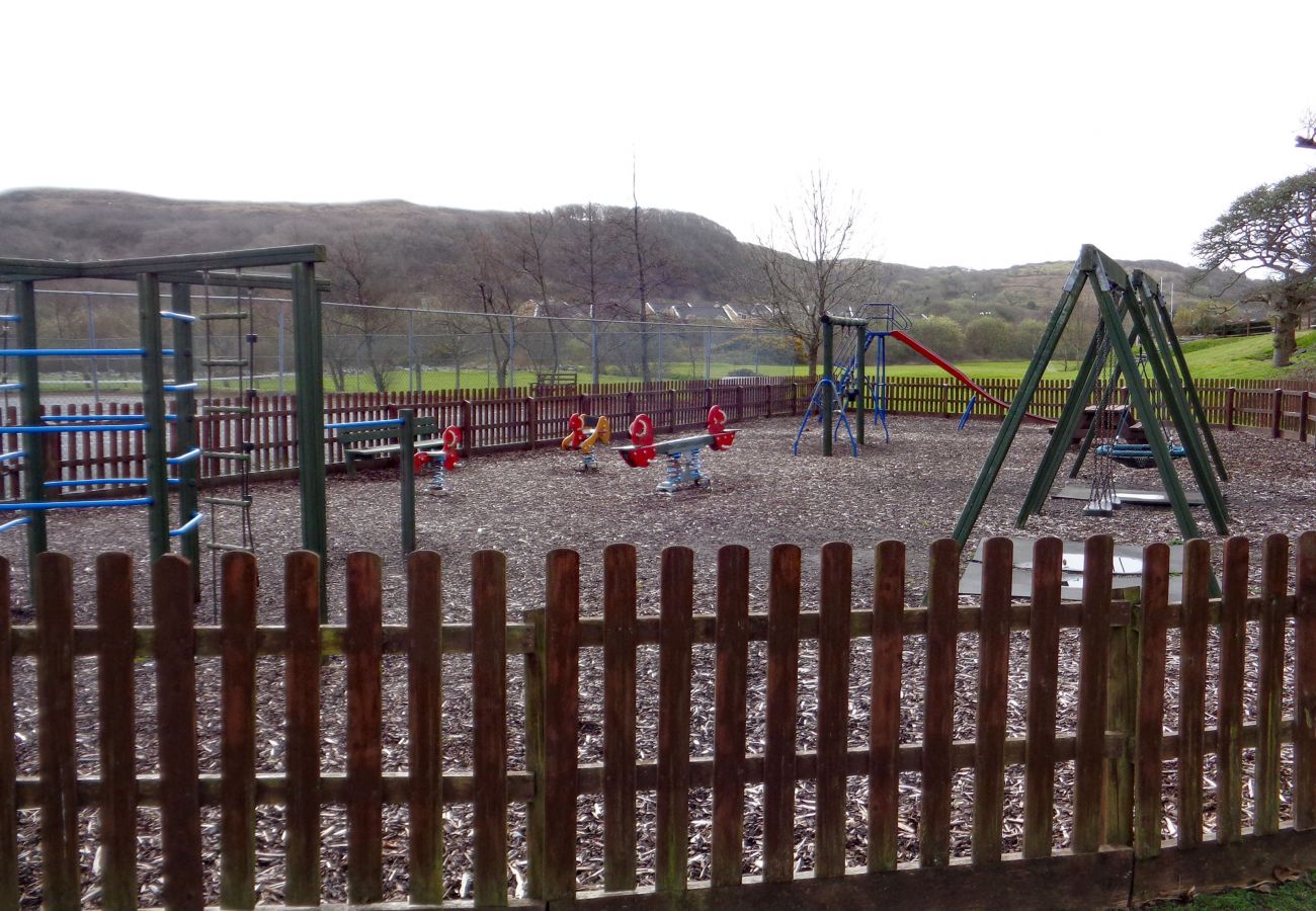 Playground at Clifden Glen Holiday Village, Clifden, Connemara, County Galway