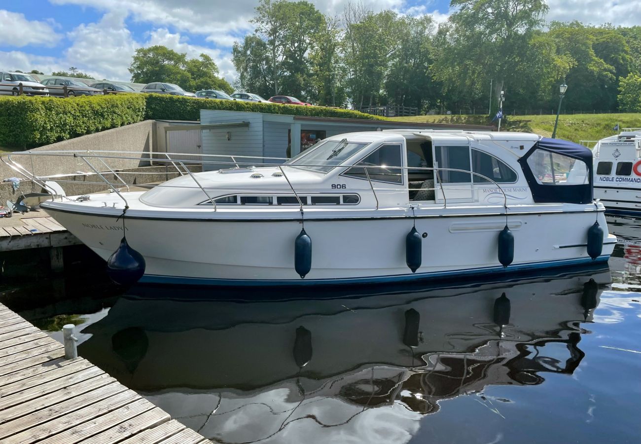 Hire a boat on Lough Erne in County Fermanagh Manor Marine Noble Lady 2+2 Berth 