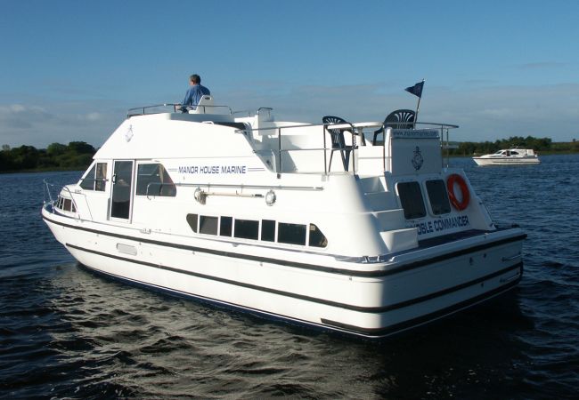 Hire a boat on Lough Erne in County Fermanagh Manor Marine Noble Commander 6/8 Berth