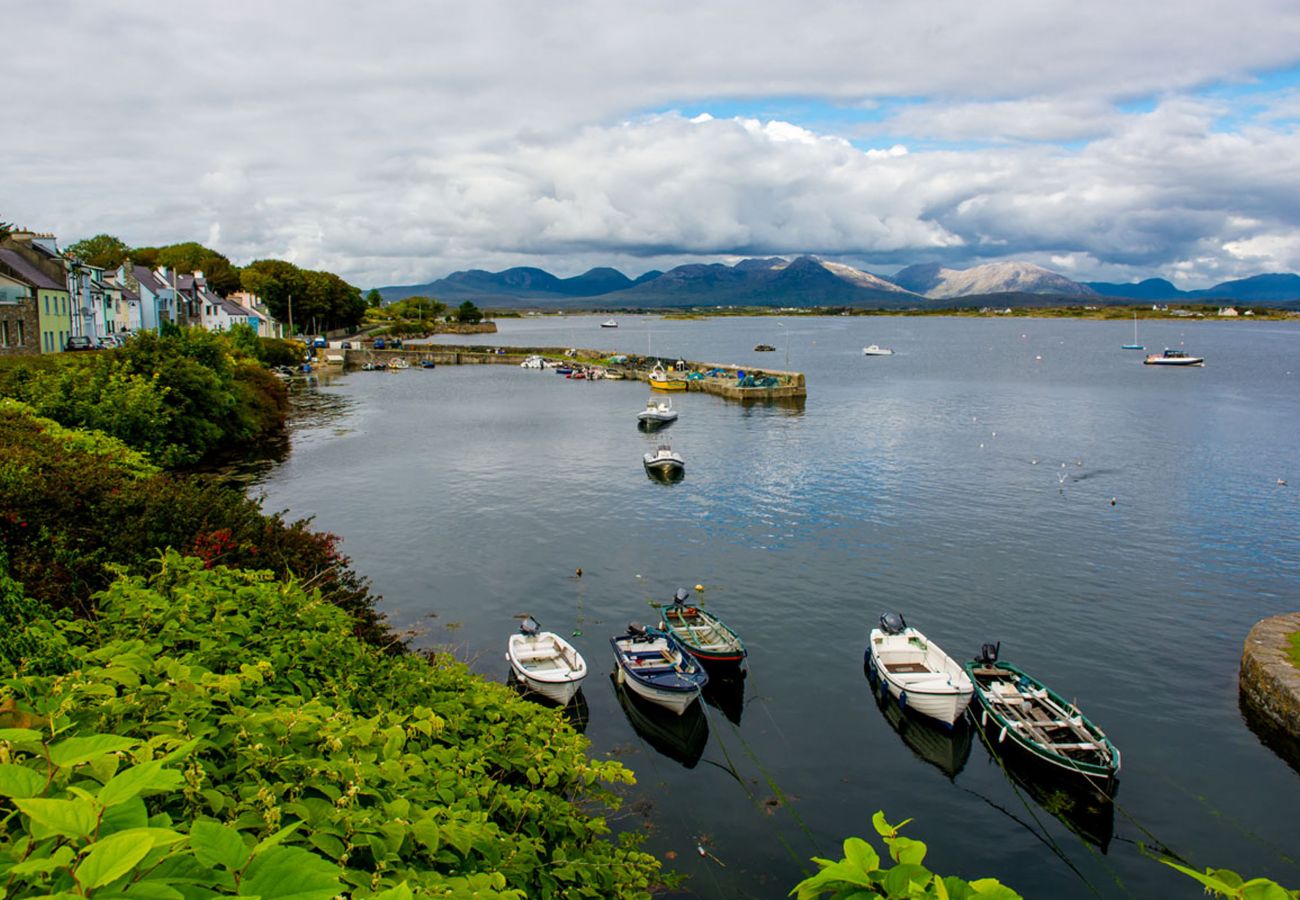 Pretty Town of Clifden, Connemara, County Galway