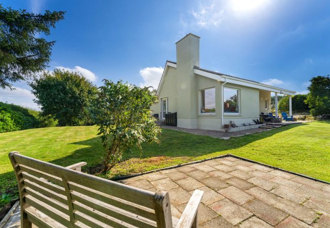 View of Clifden Countryside Holiday Home from garden