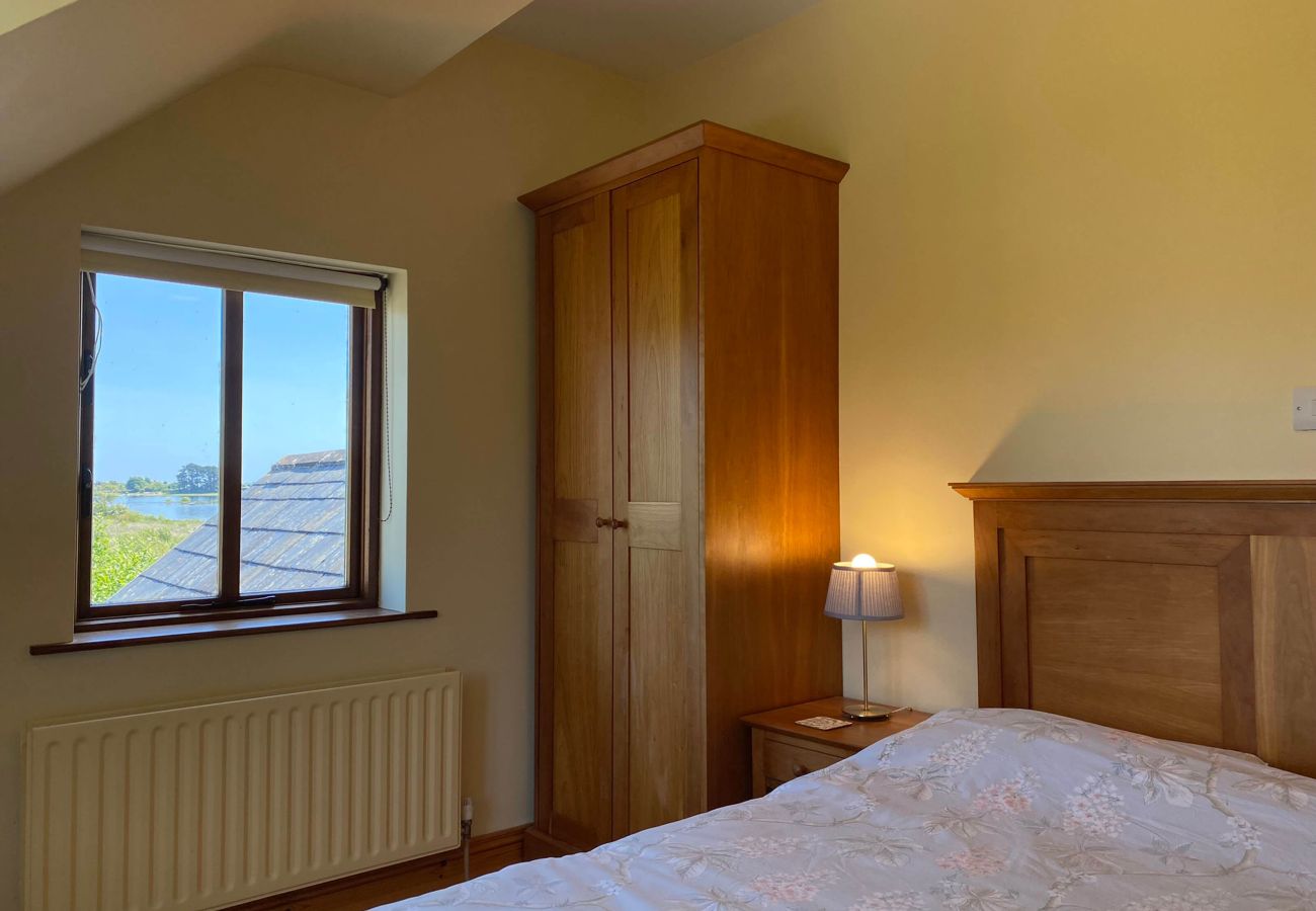 View from bedroom at Lough Corrib Luxury Holiday Home