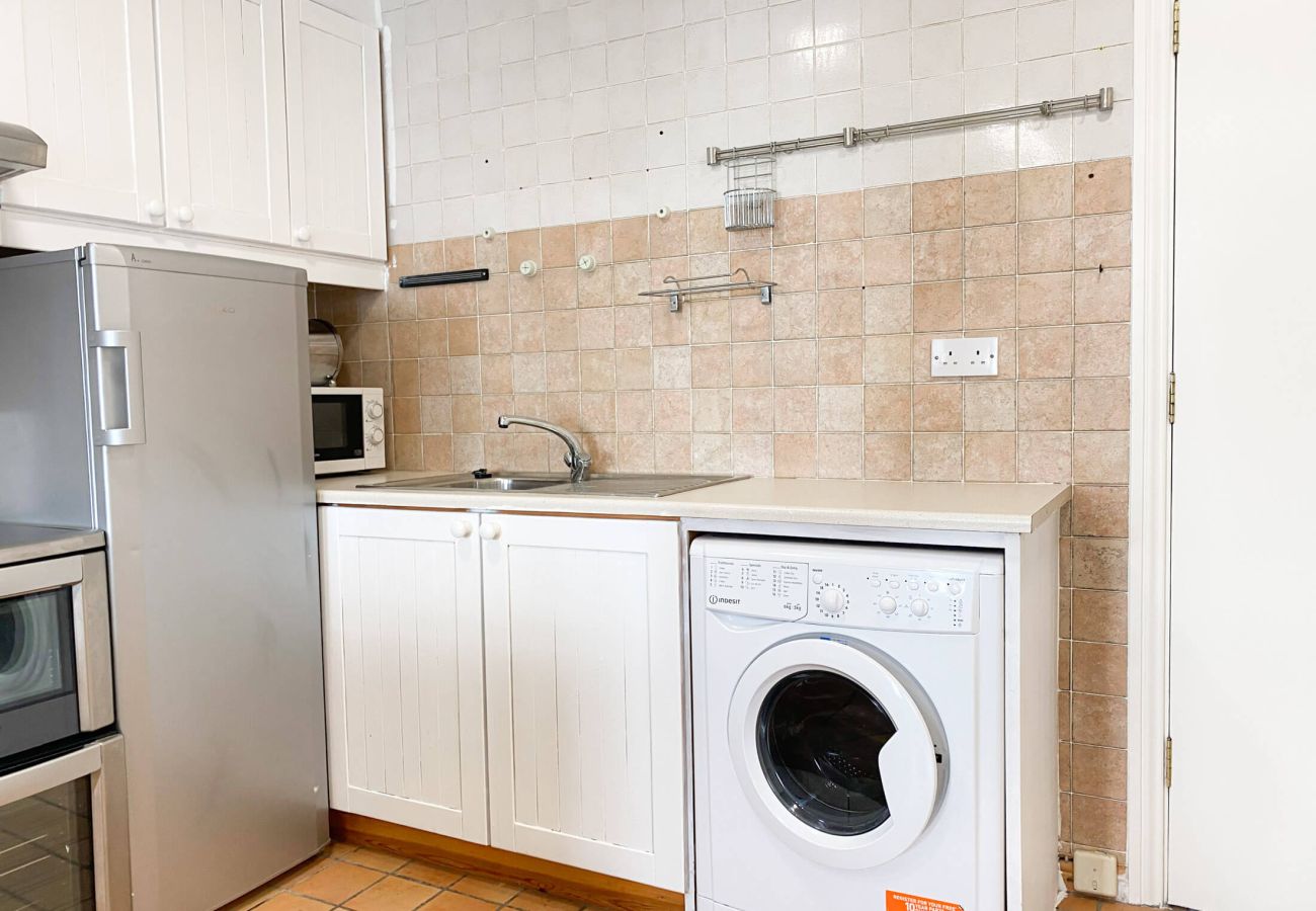 Utility room area in Roundstone Holiday Apartment, Roundstone, Co. Galway, Ireland