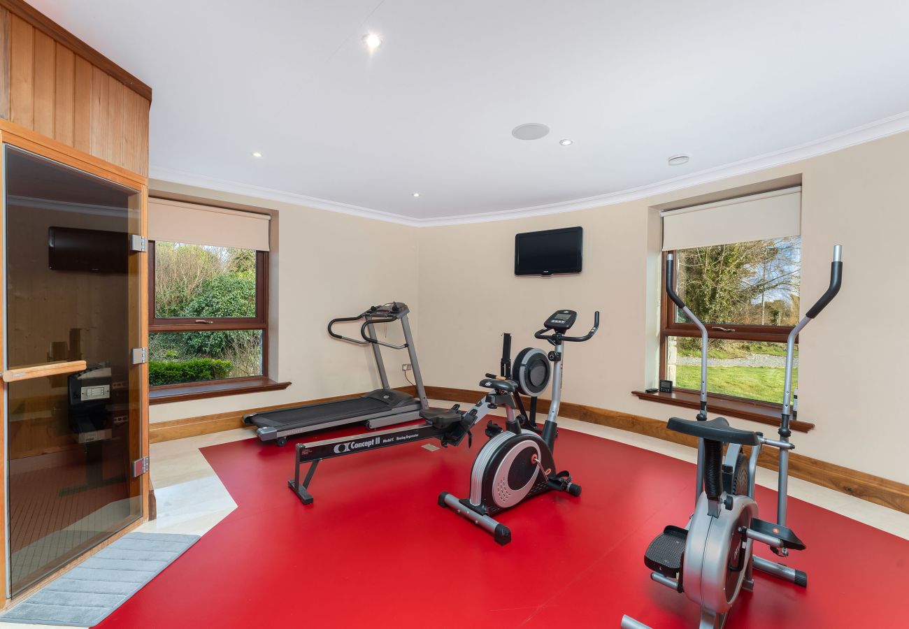 Gym Oughterard Luxury Holiday Home Galway Ireland