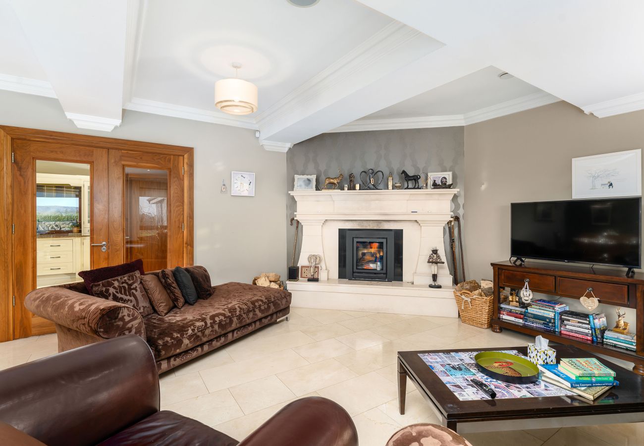 Living Room Oughterard Luxury Holiday Home Galway Ireland