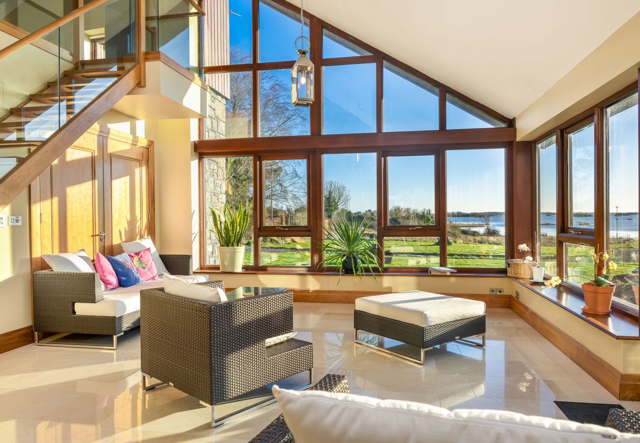 Living Room Oughterard Luxury Holiday Home Galway Ireland