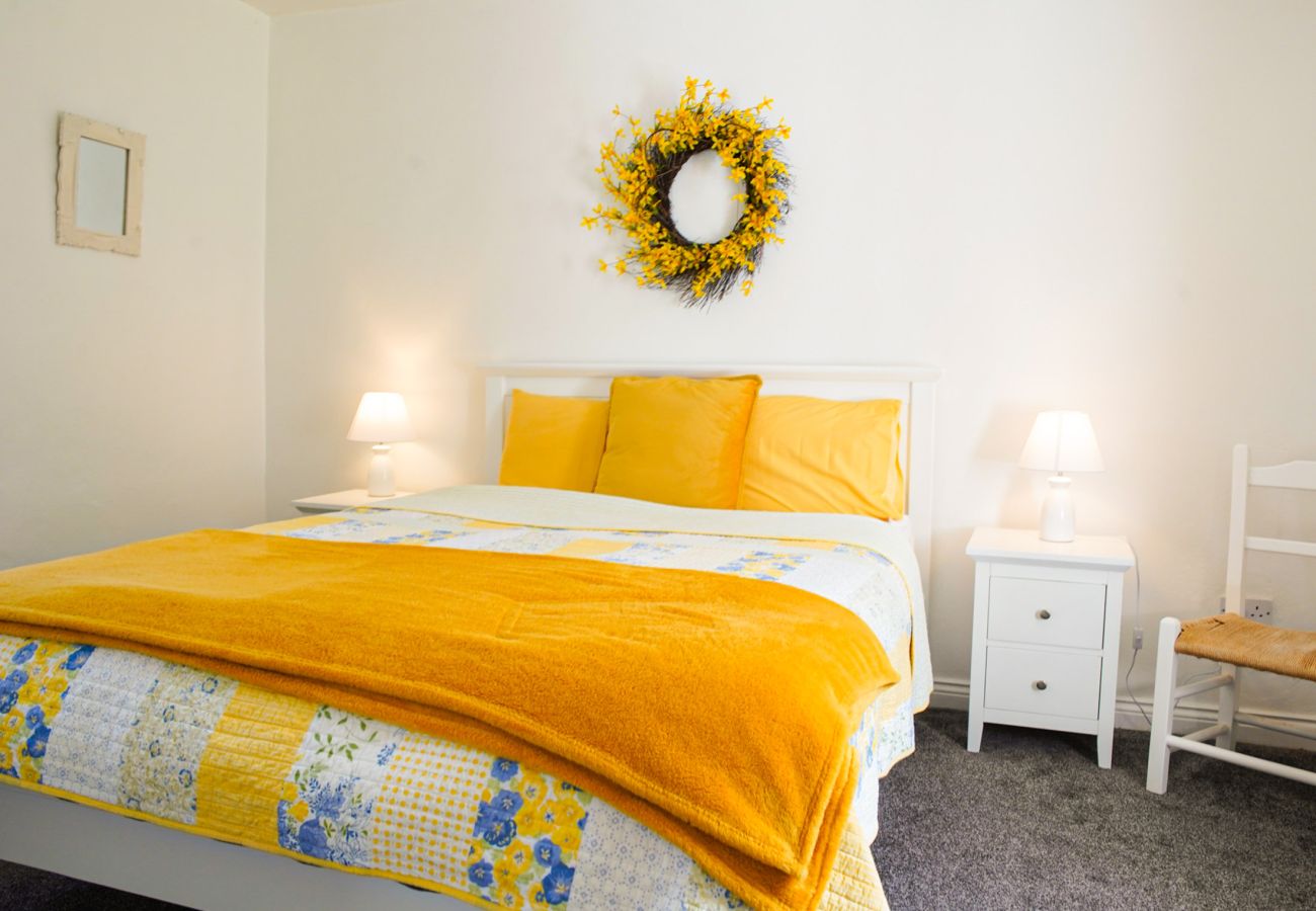 Bedroom at The Yellow Stonecutters Cottage, Doolin, Co. Clare, Ireland 