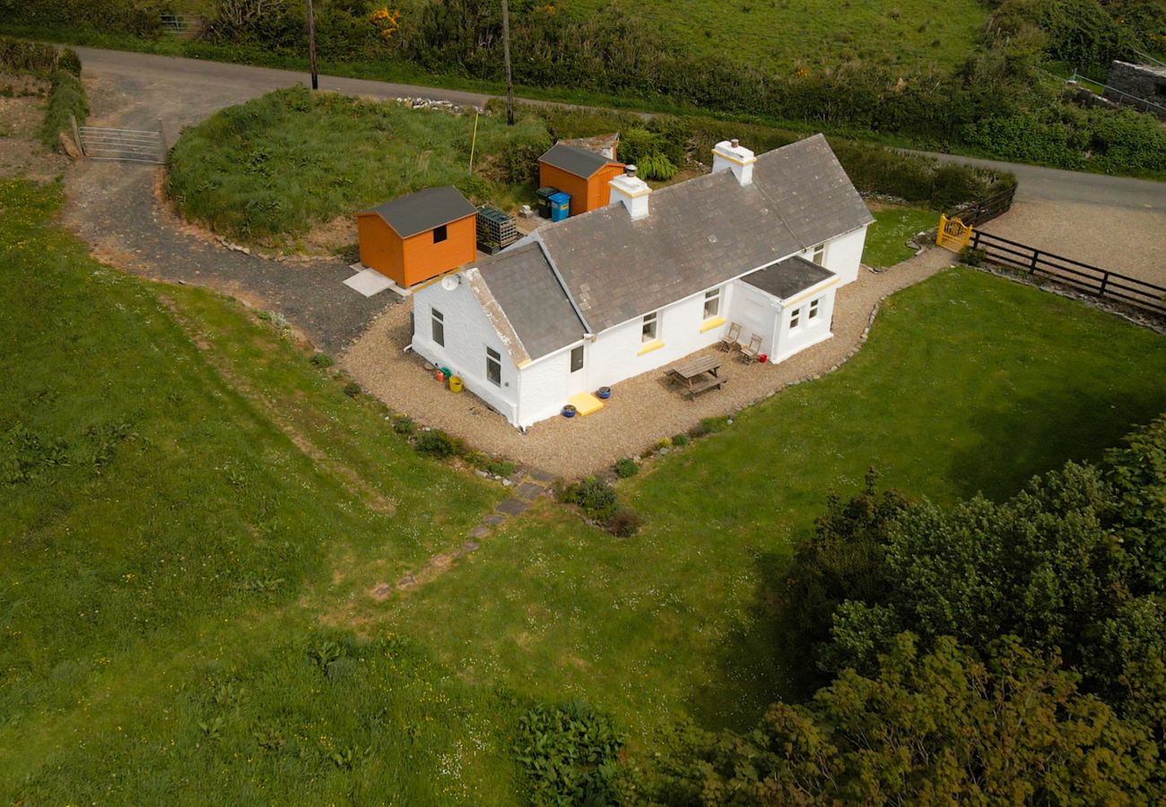 Exterior view at The Yellow Stonecutters Cottage, Doolin, Co. Clare, Ireland 