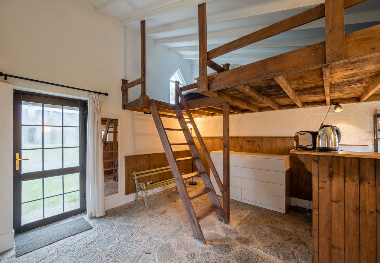  Stairs in kitchen leading to loft bedroom Ventry Farm Parlour Cottage