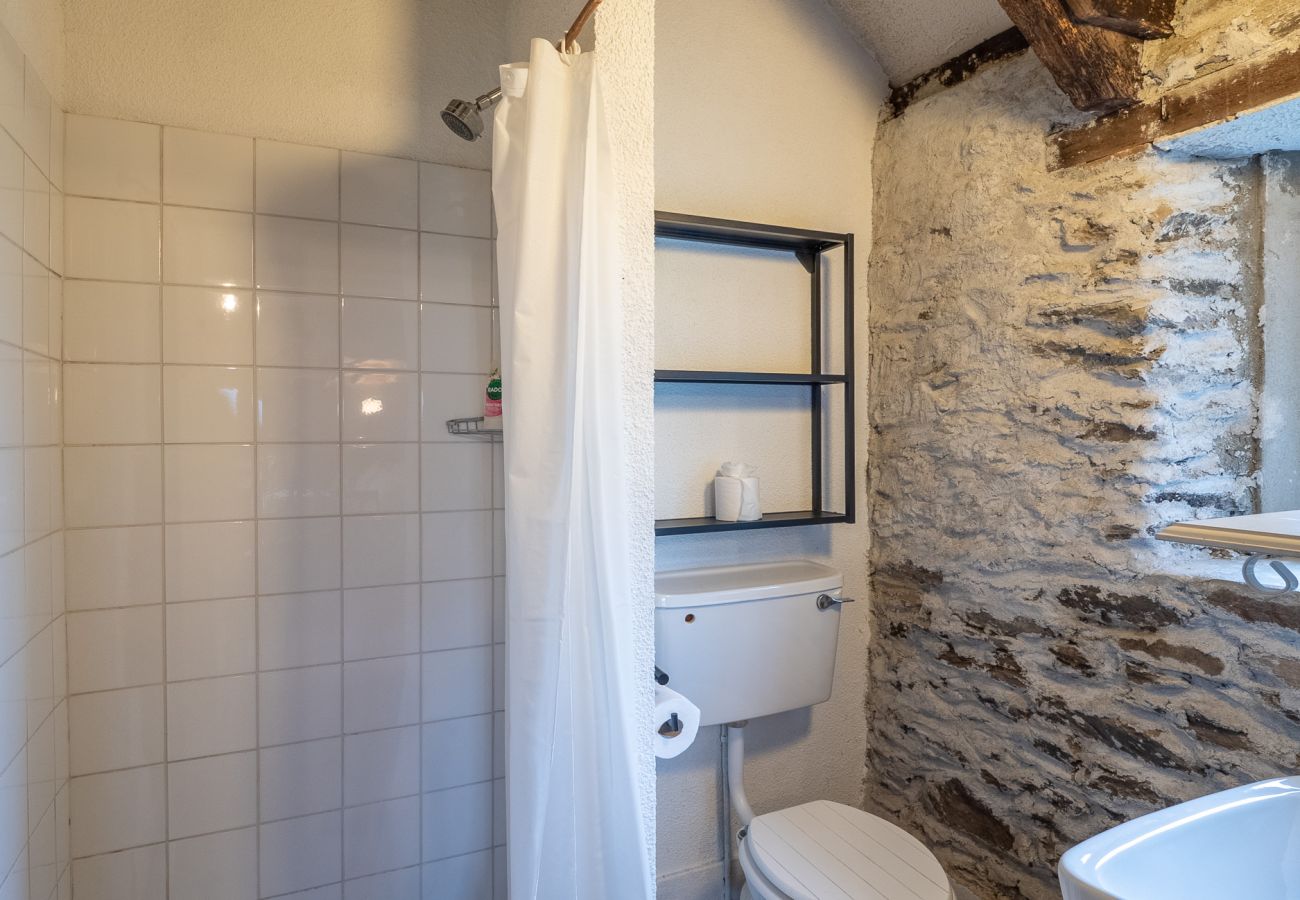 Bathroom with Shower Ventry Farm Seaside Cottage