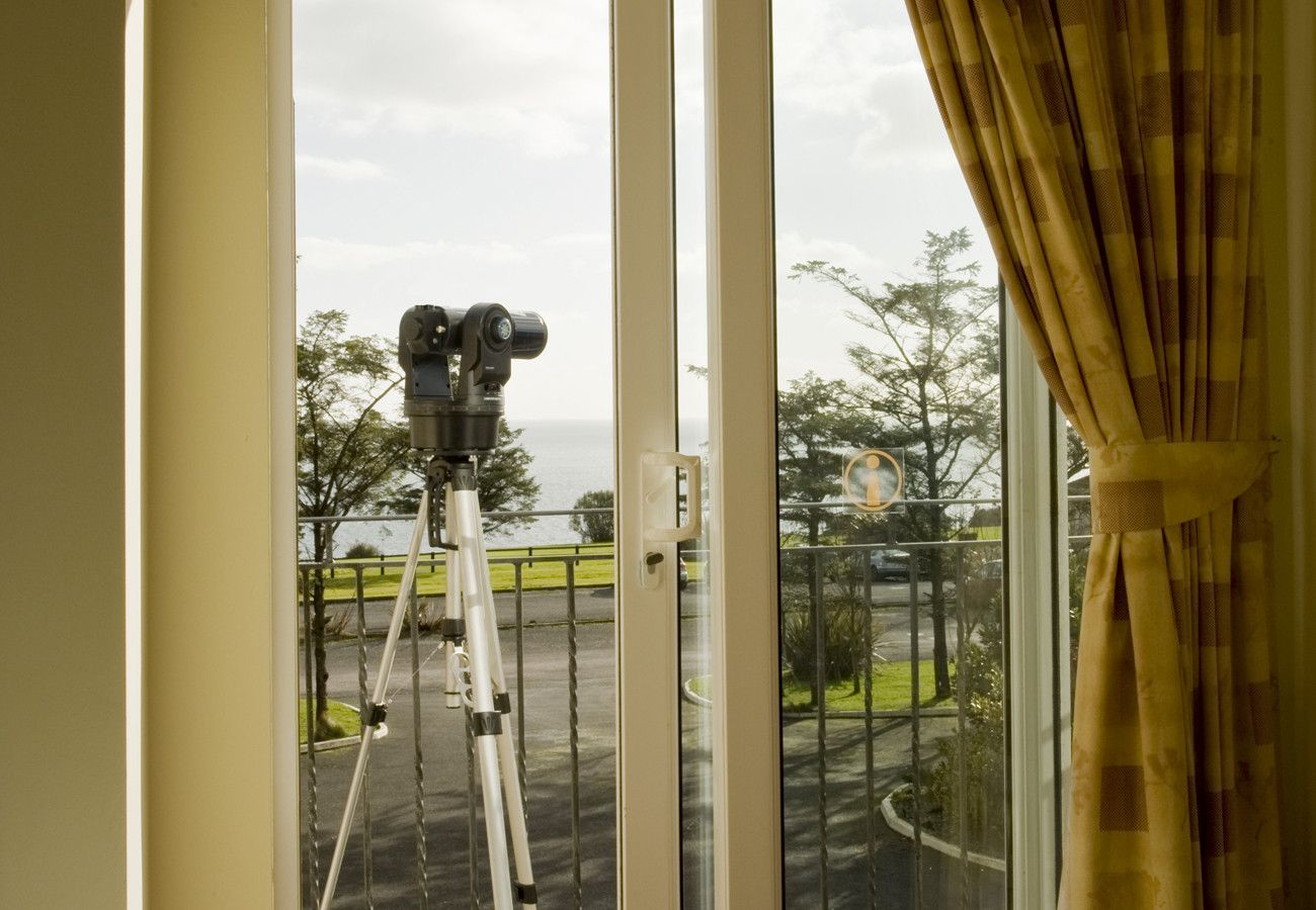 Seacliff Holiday Home No. 12, Dunmore East, County Waterford. Views from patio.