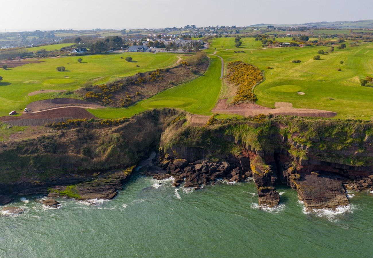 Dunmore East, Co Waterford, Ireland. Cliff walk ocean views.