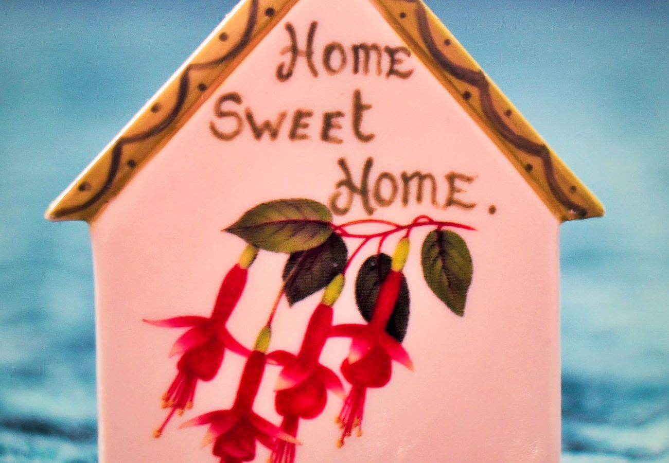 Skellig Fuchsia Lodge Ballinskelligs. Home sweet home detail. 