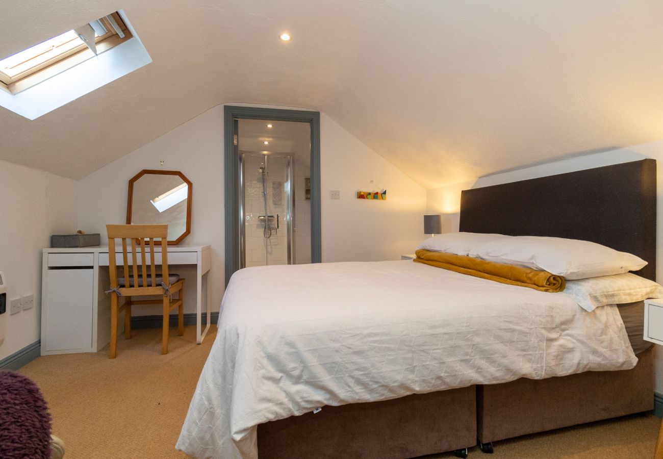 Brittas Bay Holiday Park No 7.  En suite double. Attic with velux window. 