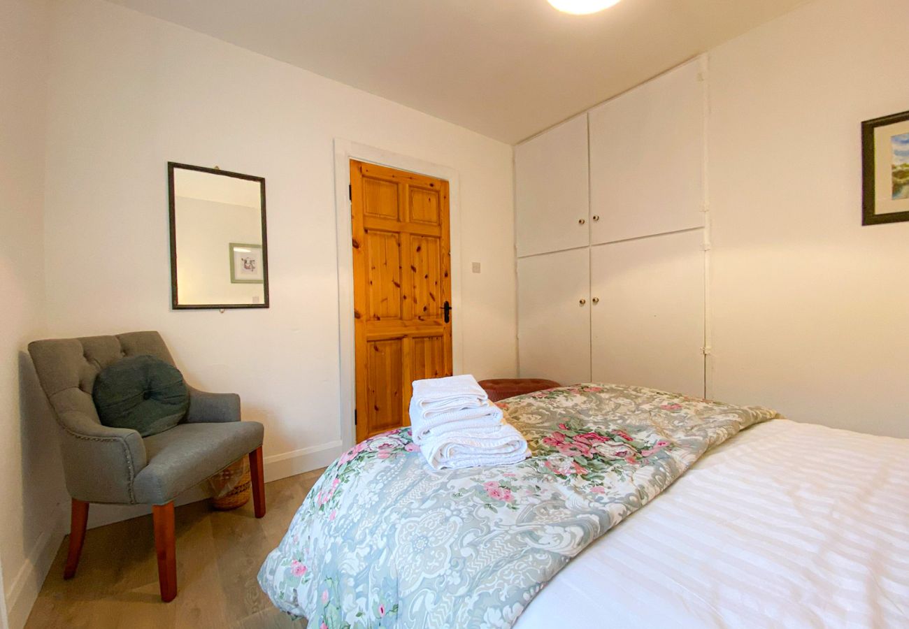 Renvyle Holiday Home Connemara.  Double room, modern comfortable room with storage